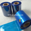 Zebra barcode printer ribbon type cyan wax resin thermal ribbon